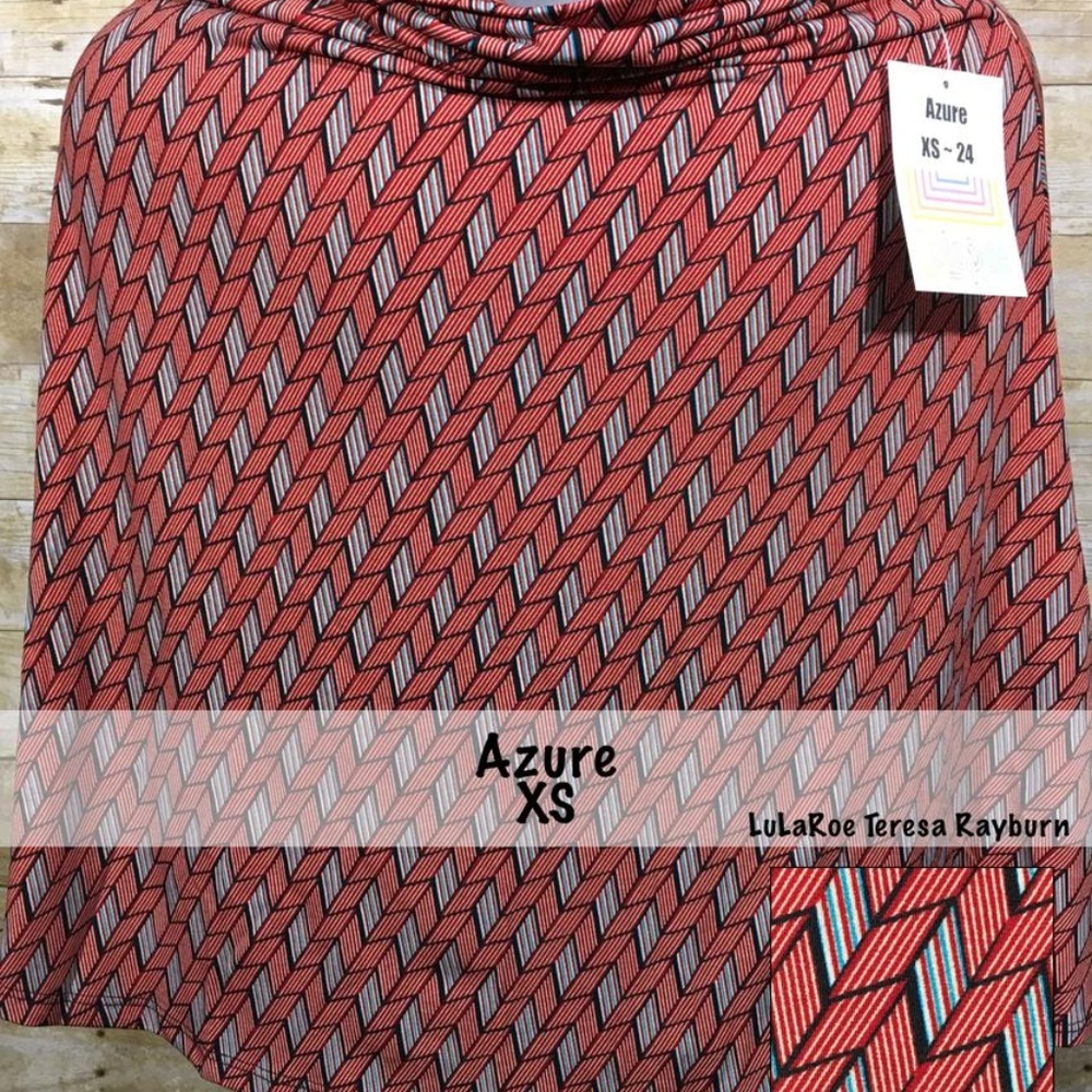 Lularoe Azure Skirt Size XS - NWT